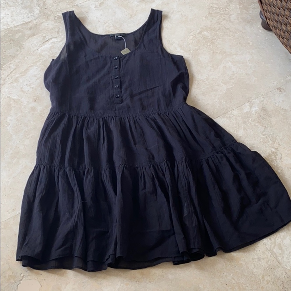 J crew black dress
